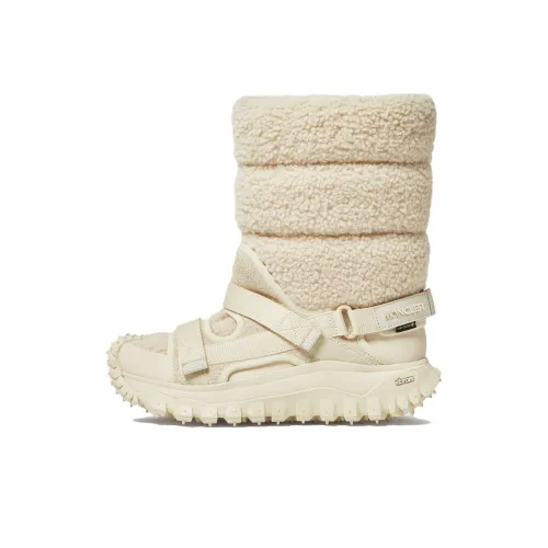 Moncler Trailgrip Короткие Сноубутсы Женские Бежевые