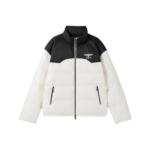 Boy London Ecru Unisex Down Jackets