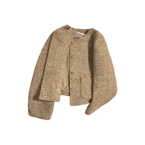 ECONICE Хаки Женское Пальто