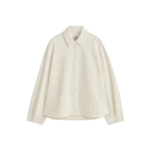 COS Экрю Женские Рубашки