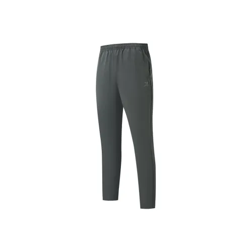 XTEP Табак Серый Мужские Спортивные Брюки