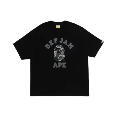 A BATHING APE x DEF JAM DEF JAM Коллаборация FW25 T-Рубашка Мужская