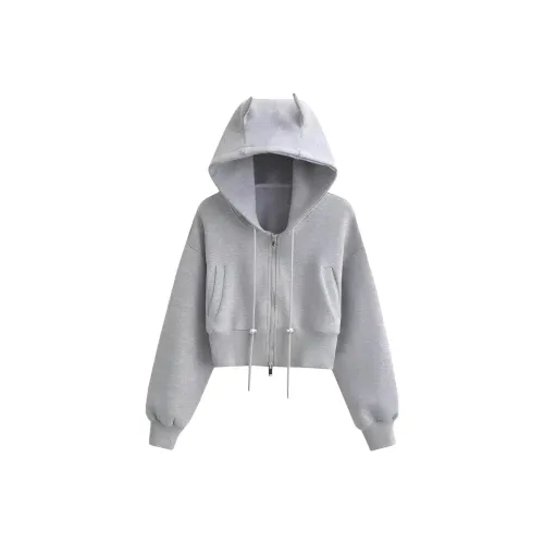 WICK BUEN Серый Женский Свитшот