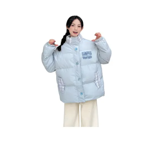 MDEHT Синий Женские пуховики