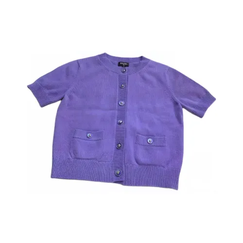 CHANEL 22P Кашемир Свитер Женские Лаванда