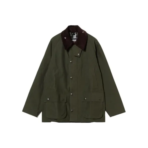 BARBOUR Оливково-зеленые Мужские Куртки