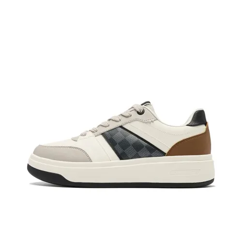 QIAODAN Скейтборд Кроссовки Низкие Слоновая кость Лайм Float Мужские