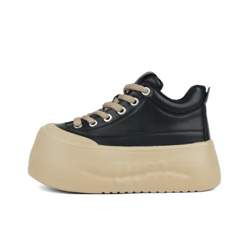 WENPU Амортизация Высота Увеличение Легкие Низкие Кроссовки для Скейтбординга Женские