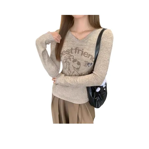 MDEHT Хаки Женские Свитшоты