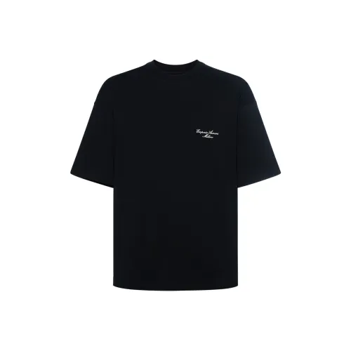 EMPORIO ARMANI SS25 T-Shirt Мужской Черный