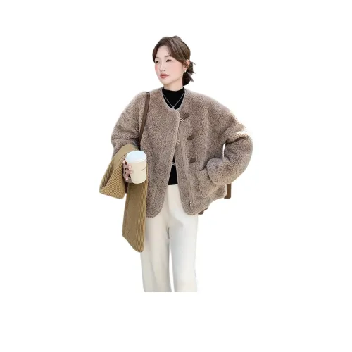 MEXICAN Кофе Женские Бархатные Куртки