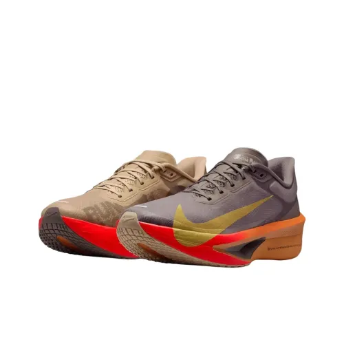 Nike Zoom Fly 6 Дышащие Поддерживающие Беговые Кроссовки Мужские Серый Коричневый