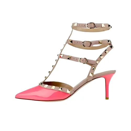 Valentino Узкий каблук Высокие каблуки Женские Розовый