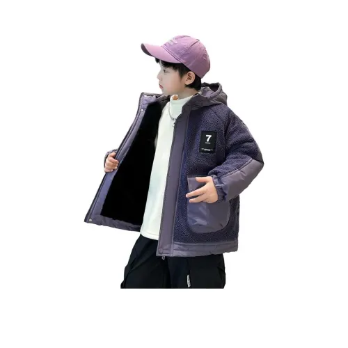 TAOTIANMAO Фиолетовый Kids Утеплённые куртки