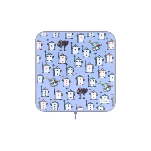 Disney Alice's Adventures In Wonderland Хлопок Путешествие Мешок для хранения Женские Синий