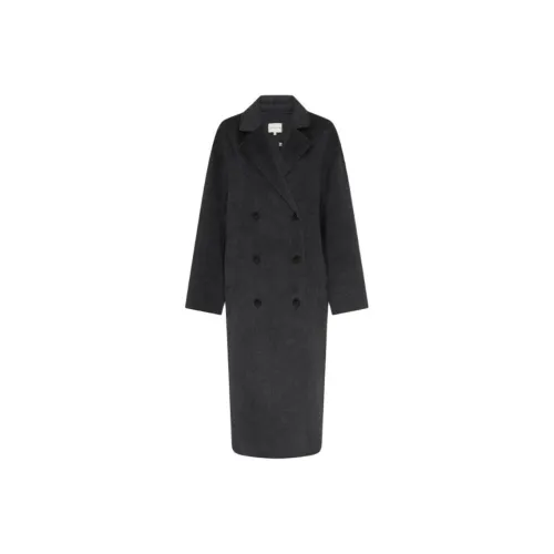 Loulou De Saison Антрацитовое Женское Пальто