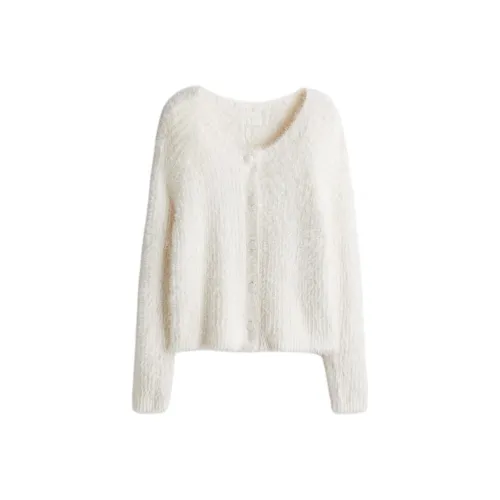 H M Белые Женские Свитера