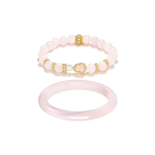 Mount Wutai Браслеты из нефрита с цветной глазурью Женские