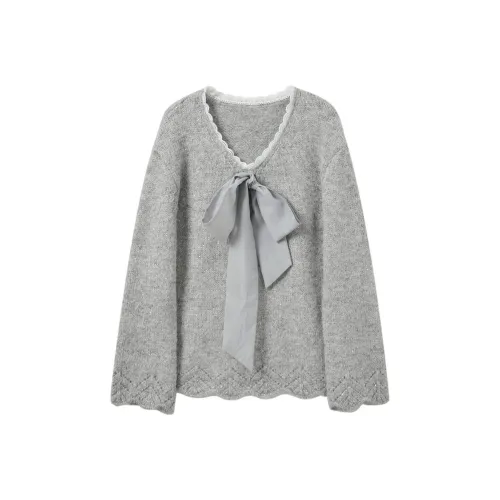 3COLOUR Фотиния Серый Женский Свитер