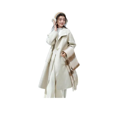 Dme Creamy Apricot Women's Coat Dme Кремовый Абрикос Женский Пальто