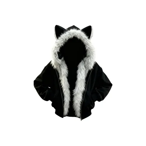 JIMI JONS Черный Унисекс Пуховики