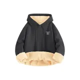 [Шерпа-толстовка] Темно-серый (Tb Звездное небо Promise Логотип на груди)