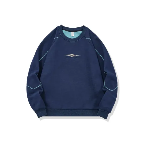 KUXIANSENWENYI Синий Унисекс Свитшоты