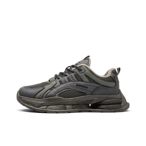 Warrior Slip-resistant Low Top Footwear с толстой подошвой Мужской Coffee