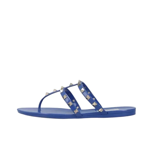 Valentino Garavani Шлепанцы Женские Синие