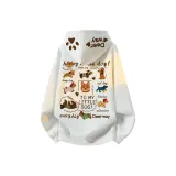 Тяжелый полиэстер-хлопок, белый, серый, фотиния (с флисовой подкладкой)