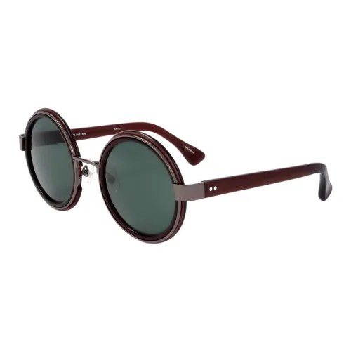 Linda Farrow Ацетат Круглые Солнцезащитные очки Женские Умбра