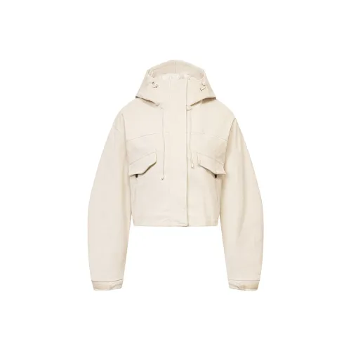 Ariseism Бежевый Женский Короткий Пальто