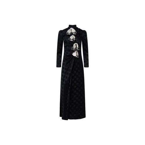 SALONI Длинное платье с длинными рукавами женское