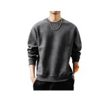 Серый с флисовой подкладкой