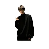 Черный с флисовой подкладкой