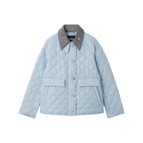 BARBOUR Светло-синий Женский пуховик