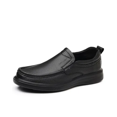 AOKANG Slip On Повседневные кожаные туфли Мужские