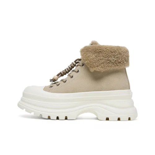 GOLDLION Теплая зима Прогулка Высокий топ Повседневная обувь Женская