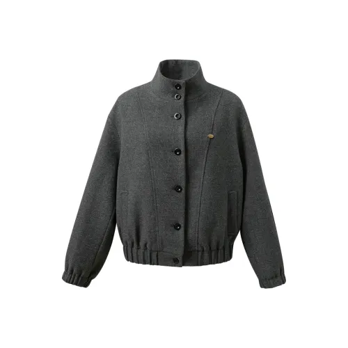 3COLOUR Deep Серый Женское Пальто