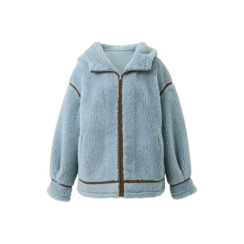 3COLOUR Mist Blue Женские Вельветовые Куртки