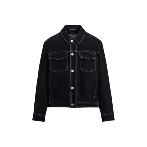 ZARA Blue Men's Jackets ZARA Синие Мужские Куртки