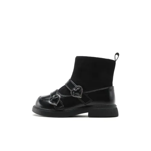 SATCHI Dream Series Детские кожаные сапоги High Top Kids