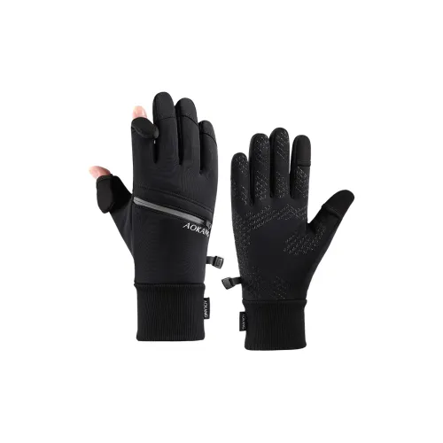 AOKANG Внешний материал 84,5% полиамид 15,5% эластан. Подкладочная ткань 94,7% полиэстер 5,3% эластан. Спортивные перчатки унисекс