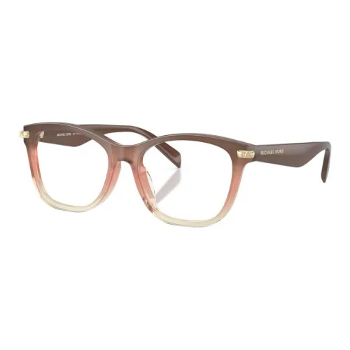 MICHAEL KORS Ацетатные квадратные очки с диоптриями женские коричневые
