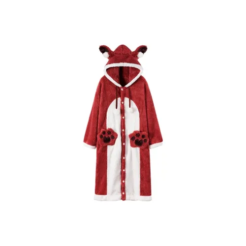 NATTY Лиса Сон Халат Женские Банные халаты