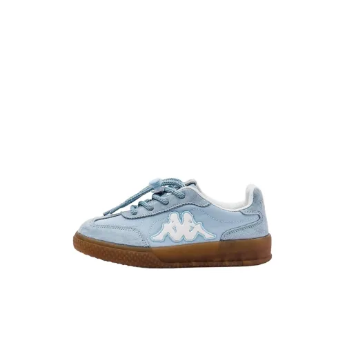 KAPPA Противоскользящие Амортизирующие Устойчивые к истиранию Дышащие Поддерживающие Низкие Топ Кроссовки для скейтбординга Синие Детские