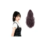 Укороченный крабик для волос, хвост коня, облако, железо, 30 см [темно-коричневый]