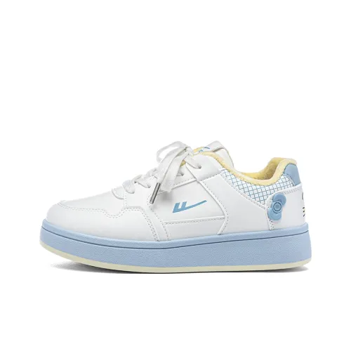 Warrior Скейтборд Кроссовки Низкие Бежево-Синие Женские