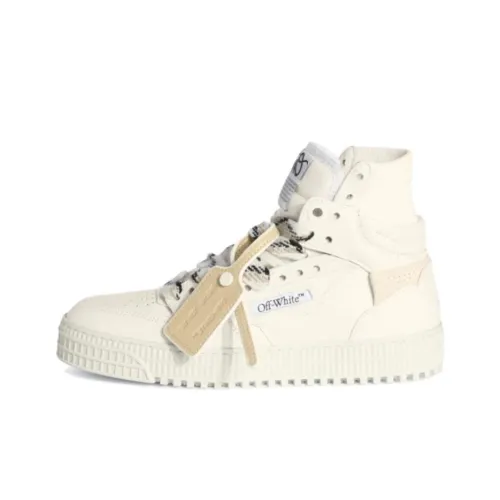 OFF WHITE 3,0 OFF COURT Высокие Кроссовки для скейтбординга Женские Экрю