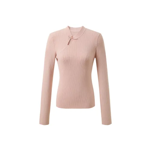 3COLOUR Вишневый цветок Розовый Женский Трикотаж